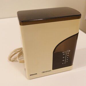 Philips Dial-a-Bean Vintage Retro Coffee Grinder